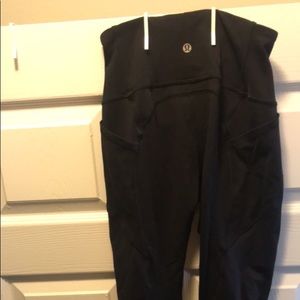 Lulu lemon mid calf crop leggings